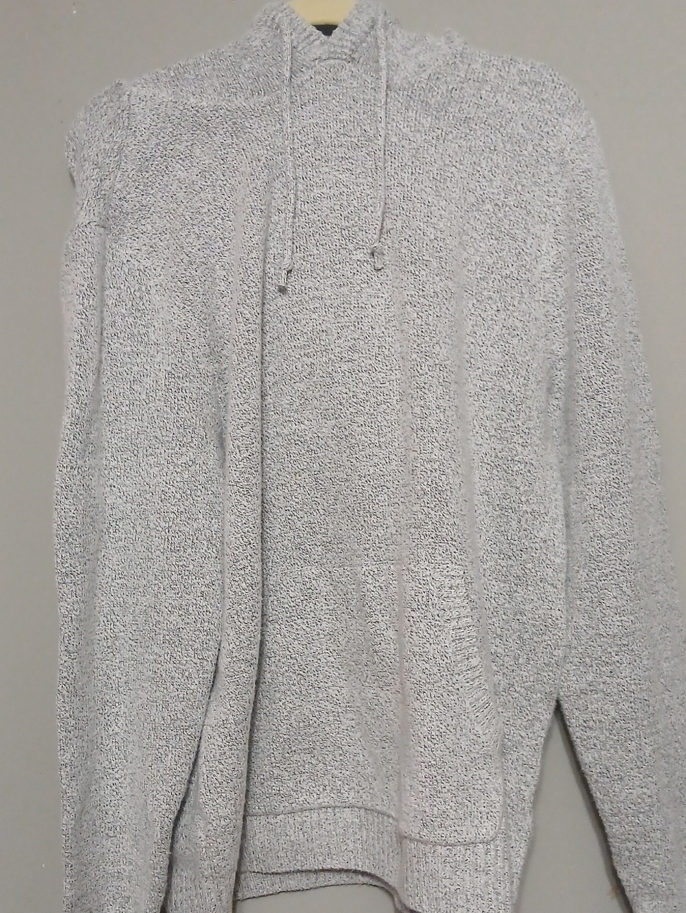 Old Navy Light Gray Crewneck Hoodie Sweater